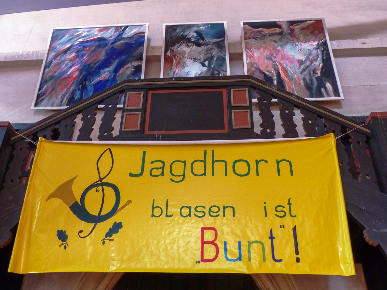 Sommerfest Jagdhonblasen ist BUNT!