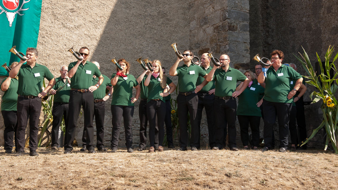 Sommerfest Jagdhonblasen ist BUNT!