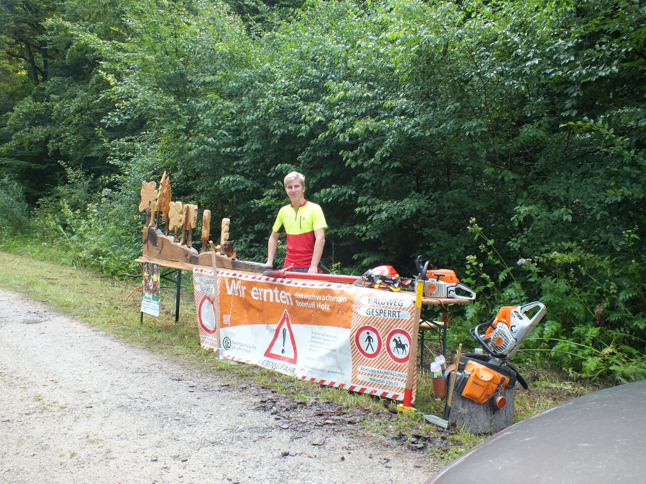 Hoernerklang am Wegesrand